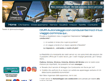 Tablet Screenshot of dmr-autonoleggio.eu